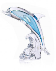 Dolphin Blue by Marcolin (Handmade crystal) - Made in Italy foto