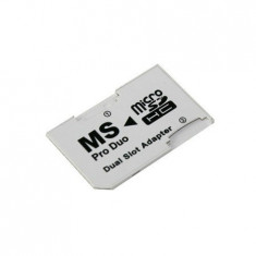 ADAPTOR MICRO SDDUAL SLOT/ MEMORY STICK PRO D Util ProCasa foto