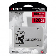 SSD Kingston, 120Gb, SSDNow UV400, SATA 3.0, 7mm, rata transfer r/w 550mbs/350mbs, dimensiuni: 100.0mm foto