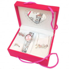 Set Bijuterii cu ceas, Love Me Ideal Gift foto