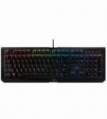 Tastatura Razer BLACKWIDOW X CHROMA, cu fir, US layout, Black, Gaming, Full mechanical keys, foto