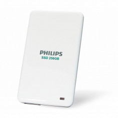 SSD extern Philips 2.5&amp;quot;, 256GB, USB3.0, R/W 240/150 MB/s, dimensiuni: 92x52x8mm, alb foto
