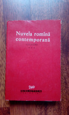 003 - Nuvela romana contemporana (culegere, vol. III) - Nicolae Manolescu foto