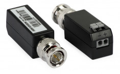 Video balun pasiv, Hikvision, TurboHD, DS-1H18 pereche foto