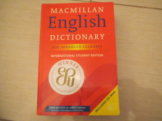 MACMILLAN ENGLISH DICTIONARY FOR ADVANCED LEARNERS foto