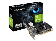 Placa video Gigabyte NVIDIA N710D3-1GL, GT710, PCI-E, 1024MB DDR3, 64bit, 954MHz, 1800MHz, VGA, DVI, foto