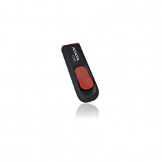 USB Flash Drive ADATA 8Gb, C008, USB2.0, negru+rosu foto