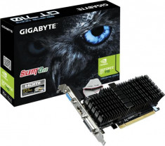 Placa video Gigabyte NVIDIA N710SL-2GL, GT710, PCI-E, 2048MB DDR3, 64bit, 954MHz, 1800MHz, VGA, DVI, foto