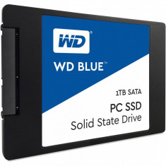 SSD WD, 1TB, Blue, SATA 3.0, 7mm, 2.5&amp;quot;, rata transfer r/w 545mbs/525mbs foto