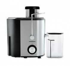 Storcator de fructe Heinner HSF-500S, putere: 500W, tub larg de alimentare 65mm, recipient pulpa: foto