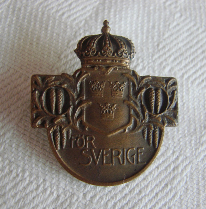 Insigna din perioada regalista - Suedia