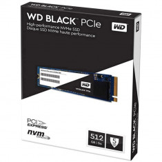 SSD WD, 512GB, Black, M.2 2280 PCI Express, rata transfer r/w 2050mbs/800mbs foto