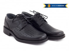 Pantofi barbati eleganti din piele naturala POLITIE - 319N foto