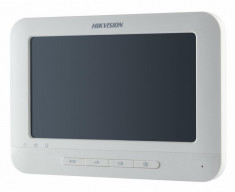 Monitor videointerfon color Hikvision DS-KH6310-W, 7&amp;quot; Touch-Screen Indoor Station, 7-Inch Colorful TFT LCD, foto