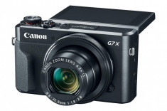 Camera foto Canon PowerShot G7x MARK II, 20.1Mpx, sensor CMOS, procesor DICIC 7, zoom foto