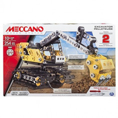 Meccano - Set Constructie 2 in 1 Excavator, 254 piese foto