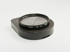 Filtru SING macro close -up +4 52mm pentru DSLR Canon Nikon Sony Pentax etc foto