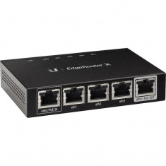 Ubiquiti EdgeRouter X, 5-Port, single Passive PoE, 10,100,1000 Mbit/s, Ethernet LAN (RJ-45) 5, foto