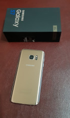 Samsung S7 gold impecabil foto