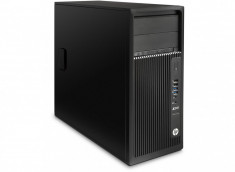 Desktop Workstation HP Z240 Tower, Intel Xeon E3-1240v6 (3.7GHz, up to 4.1, 8MB), video foto