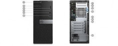 Desktop Dell OptiPlex 7050 MT, Intel Core i7-7700(QC/8MB/8T/3.6GHz/65W), AMD Radeon R7 450, 4GB, (DP/DP/SL-DVI-I), foto