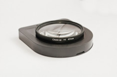 Filtru SING macro close -up +4 67mm pentru DSLR Canon Nikon Sony Pentax etc foto
