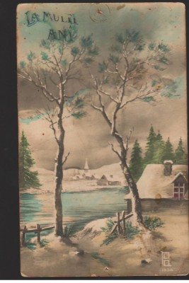 CPI (B9492) CARTE POSTALA - PEISAJ DE IARNA foto