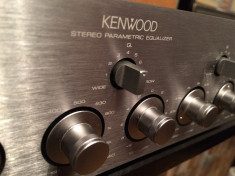 Parametric Equalizer Kenwood GE-1001 -pentru cunoscatori/Impecabil/made in Japan foto