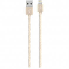 Cablu de date/incarcare Belkin MIXIT UP Lightning to USB, 1.2m, auriu foto