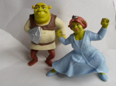 Shrek+Fiona - vorbitori-McDonald&amp;#039;s Happy Meal Disney-de colectie -B2 foto