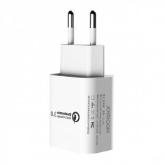 Adaptor Priza Joyroom STC28 18W Quick Charge 3.0 Alb Blister Original foto