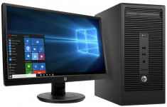 Desktop HP 280 G2 Microtower + Monitor 20,7&amp;quot; V213a, Intel Core i3-6100 (3.7 foto