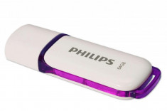 USB Flash Drive Philips 64 GB Snow Edition, FM64FD70B/10, USB 2.0, violet foto
