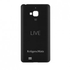 CAPAC SMARTPHONE LIVE NEGRU KRUGER&amp;amp;MATZ Util ProCasa foto