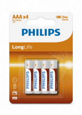 Philips LongLife AAA 4-blister foto