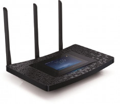 Router Wireless TP-Link TOUCH P5, 1xWAN Gigabit, 4xLAN Gigabit, 3 antene detasabile, dual-band AC1900 foto