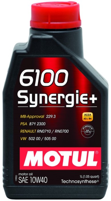 ULEI MOTOR 10W40 1L MOTUL 6100 SYNERGIE+ ULEI MOTOR 10W40 1L MOTUL 6100 SYNERGIE+
