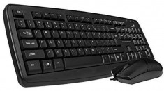 Kit tastatura + Mouse Genius KM-130 Black, USB foto