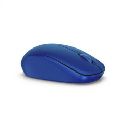 Dell Mouse WM126 Wireless 1000 dpi, 3 buttons, Scrolling wheel, wireless receiver, Color: Blue foto