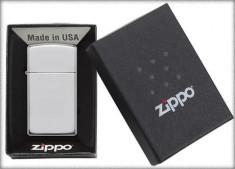 Bricheta Zippo Colectie Slim Sterling Silver foto