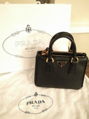 Geanta PRADA mini saffiano leather ( ZARA Iphone Kors Hilfiger Pandora foto