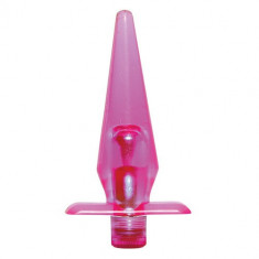 Butt Plug Vibrator Anal Roz foto