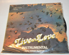 Disc vinyl , vinil Live and Love - instrumental foto