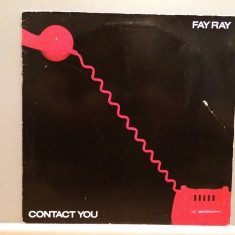 FAY RAY - CONTACT YOU(1982/WARNER rec/RFG) - disc VINIL/Analog/Ca NOU