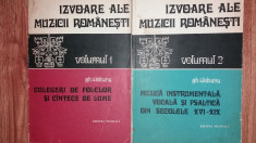 GH. CIOBANU - IZVOARE ALE MUZICII ROMANESTI - 2 VOLUME {1976-1978} foto