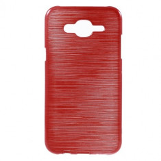 Husa Samsung Galaxy J5 (2015) - Gel TPU brushed Red foto