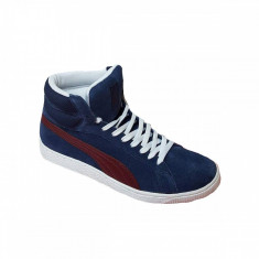 Tenisi barbati Puma Cross Shot Mesh Mid Albastru 43 foto