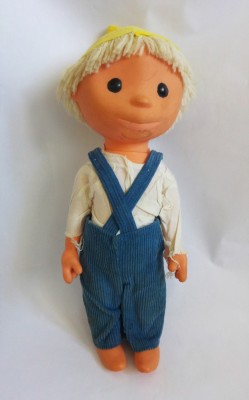 (T) Mos Ene Sandm&amp;auml;nnchen Sandman papusa veche, vintage, colectie, 28 cm foto