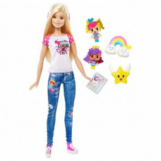 Jucarie Papusa Barbie eroina din jocuri video DTV96 Mattel foto