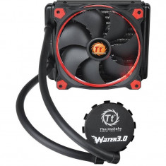 Cooler procesor Thermaltake Water 3.0 Riing Red 140 foto